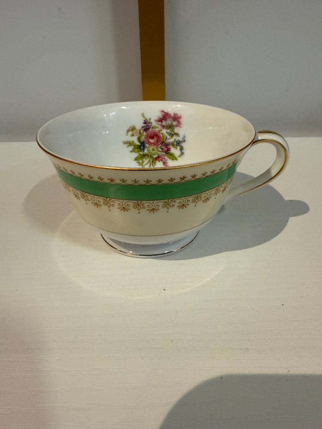 The Green Garden Teacup & Saucer