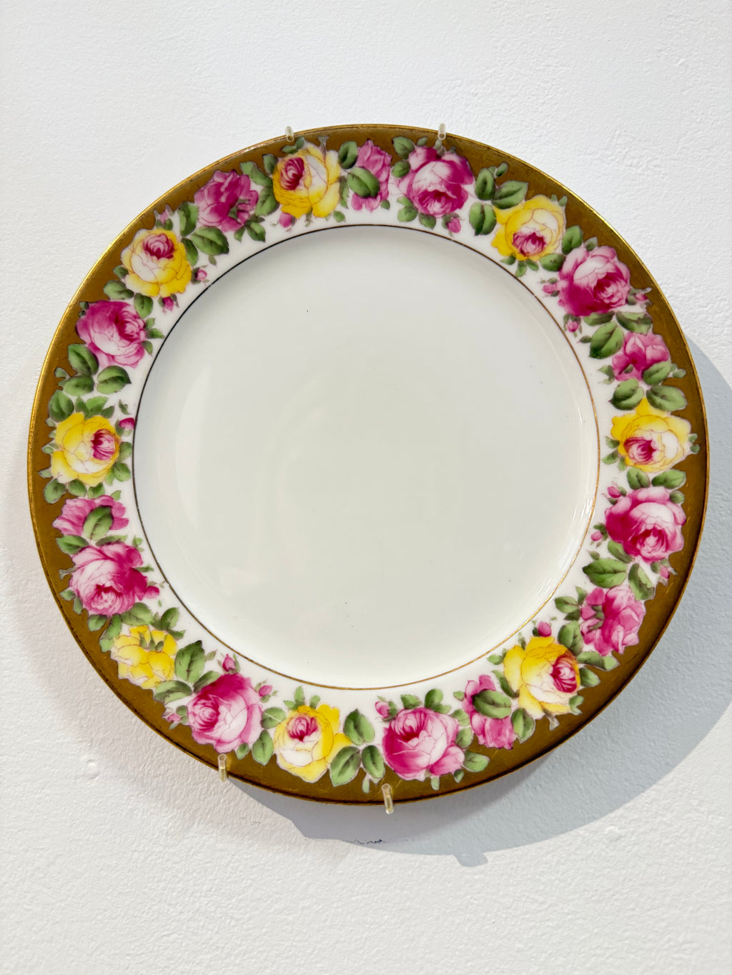 The Gilded Rose Garland Salad Plate