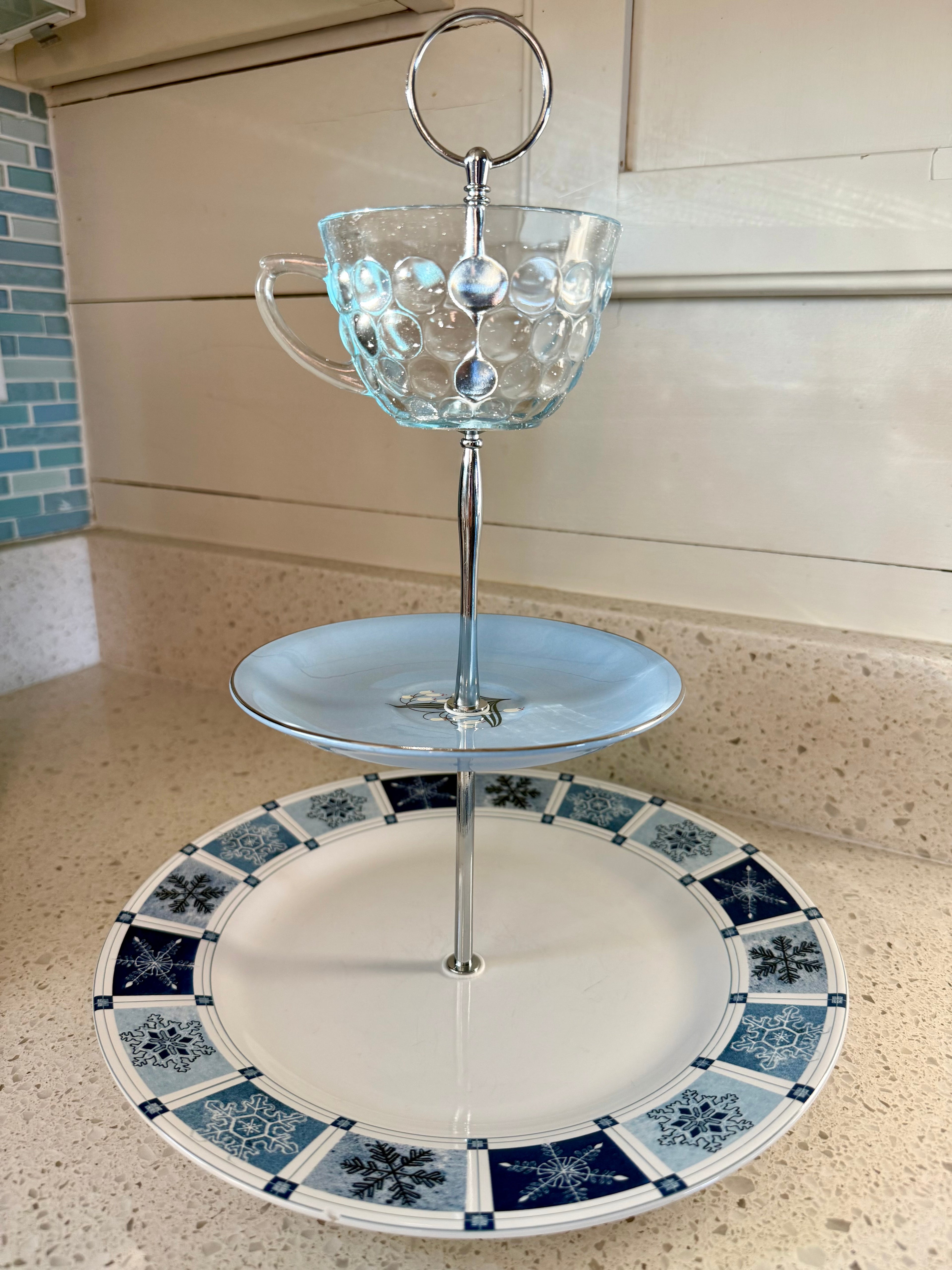 Winter Wonderland Three-Tier Stand