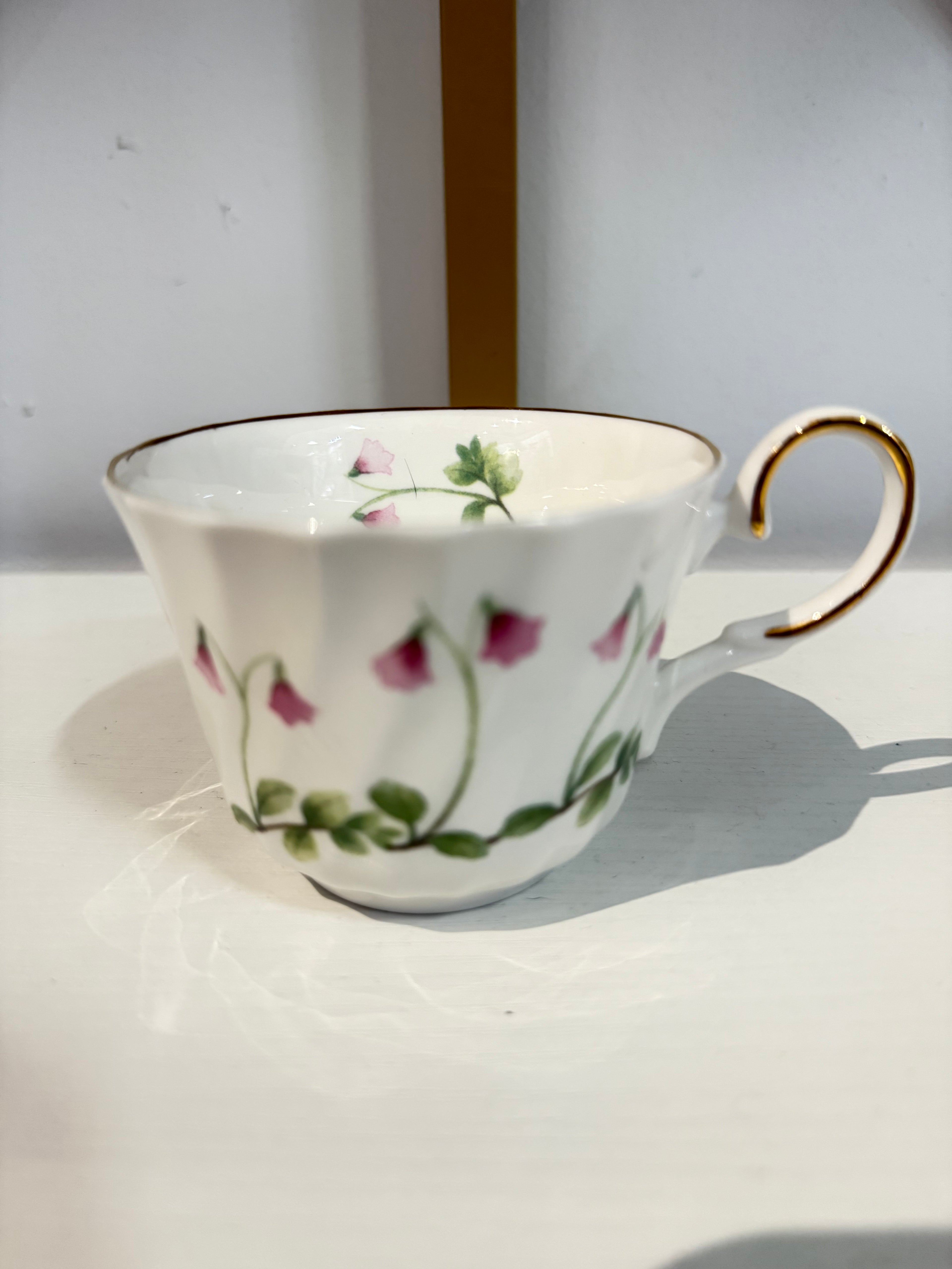 The Pink Bellvine Teacup