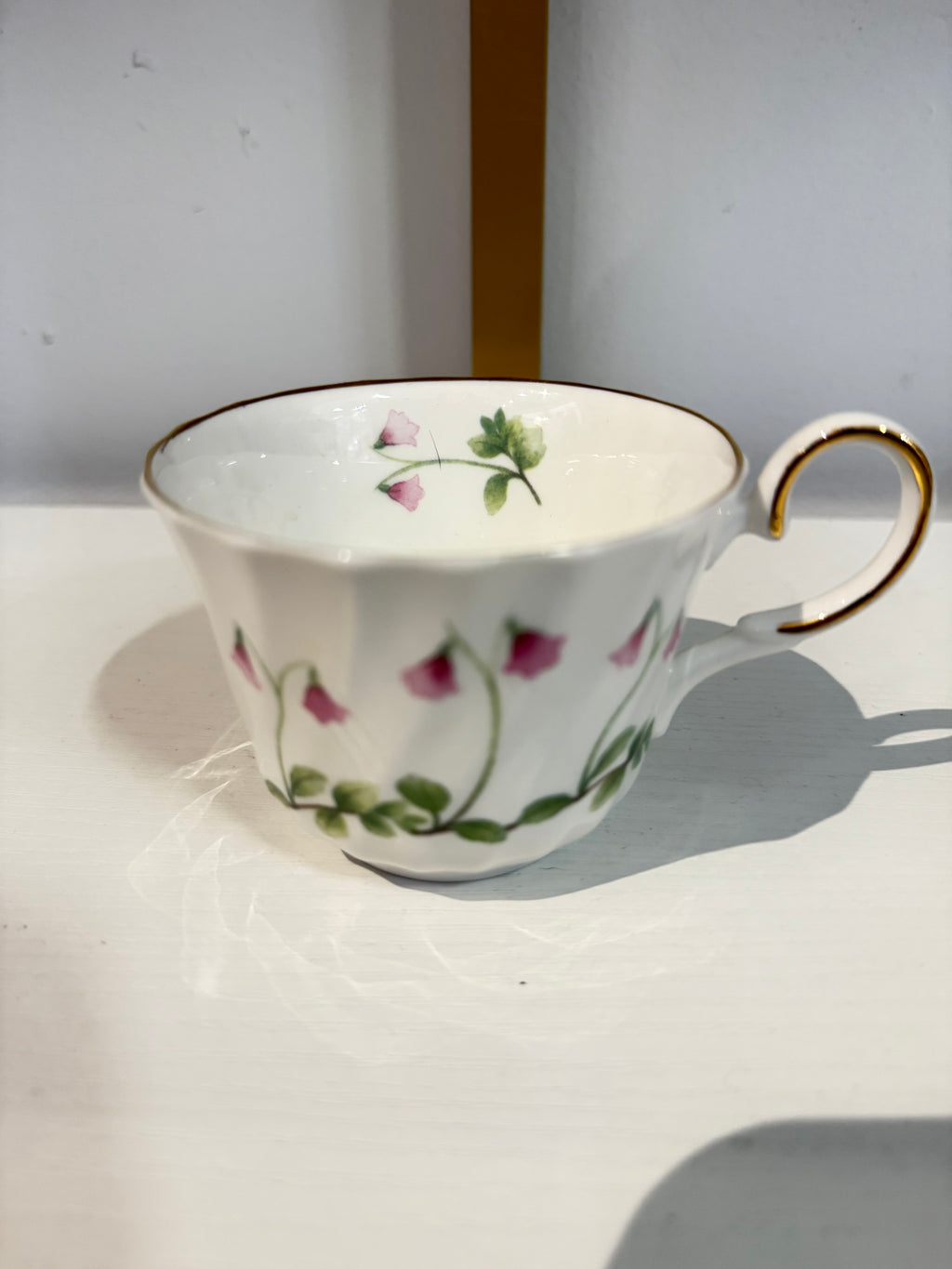 The Pink Bellvine Teacup