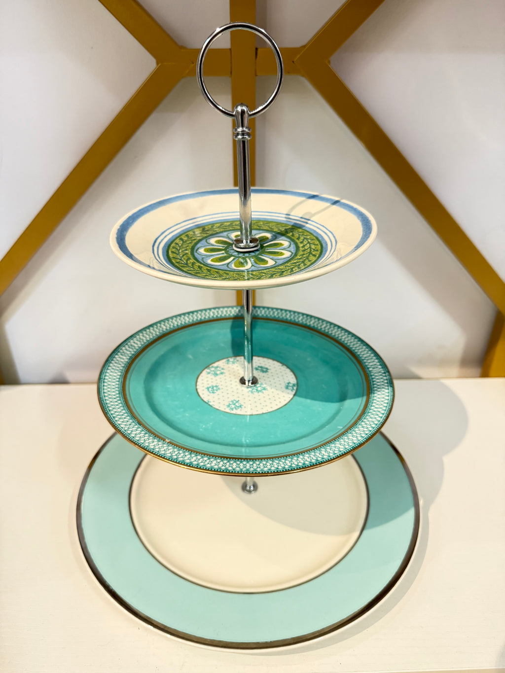 The Retro Riviera Three-Tier Stand