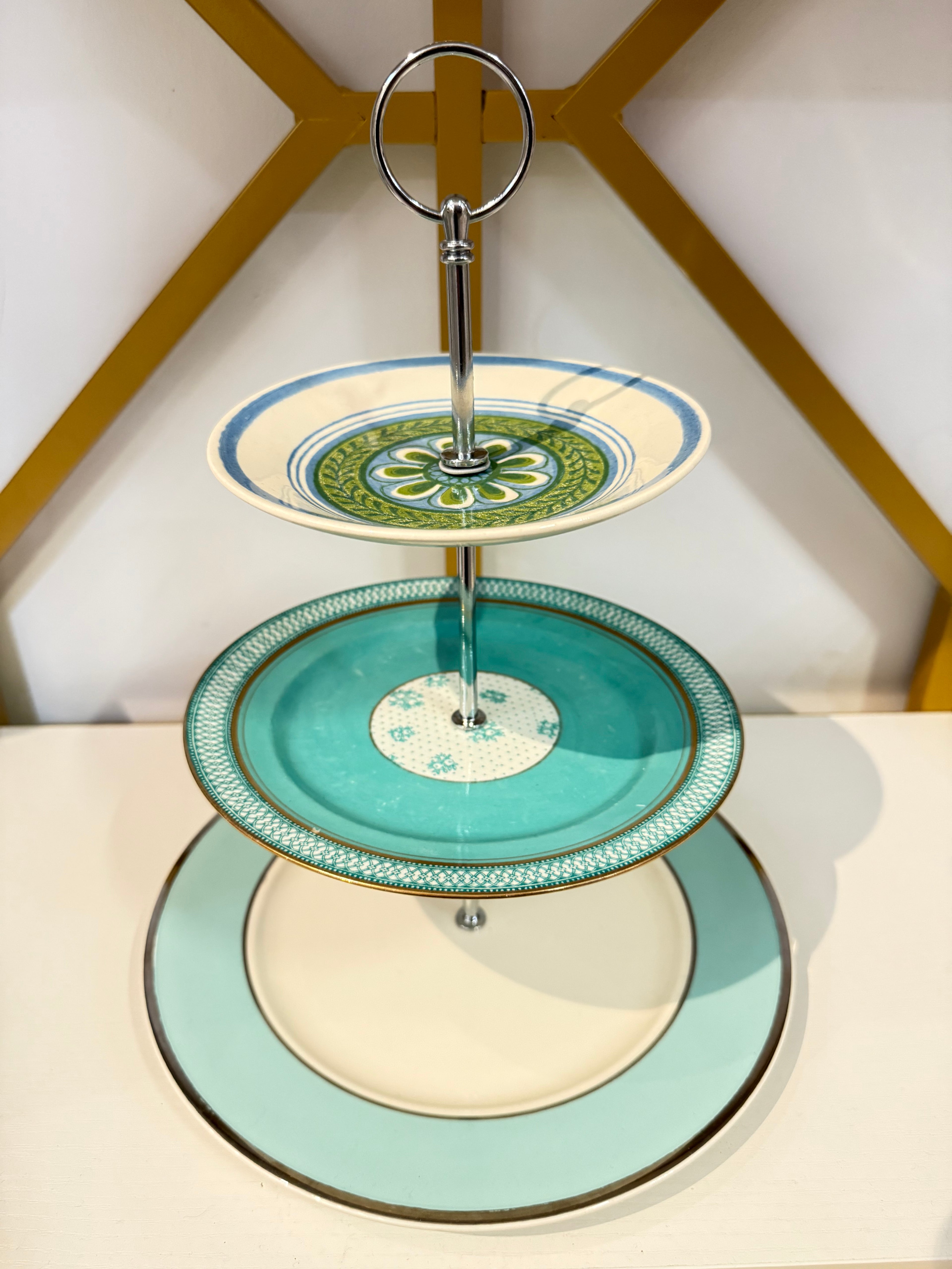 The Retro Riviera Three-Tier Stand