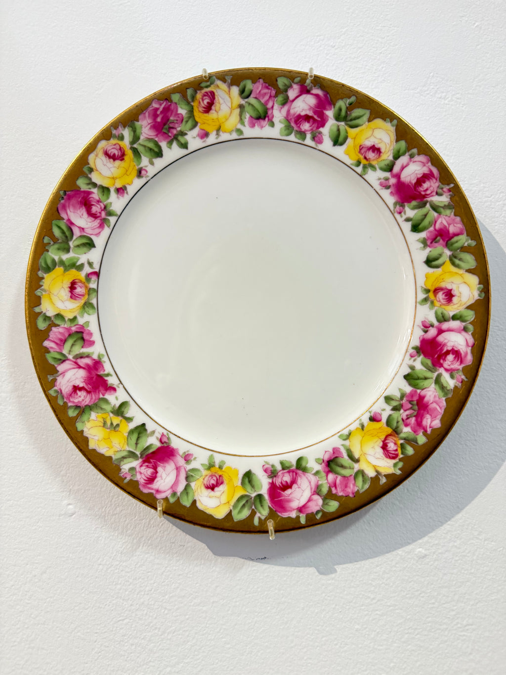 The Gilded Rose Garland Salad Plate