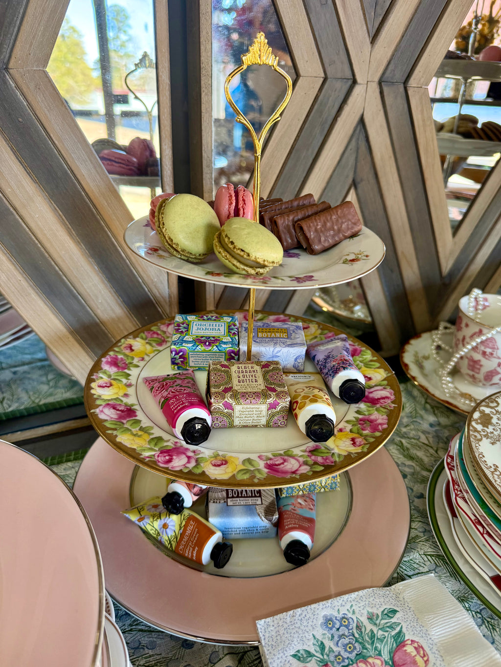 The Pink Estate Three-Tier Stand