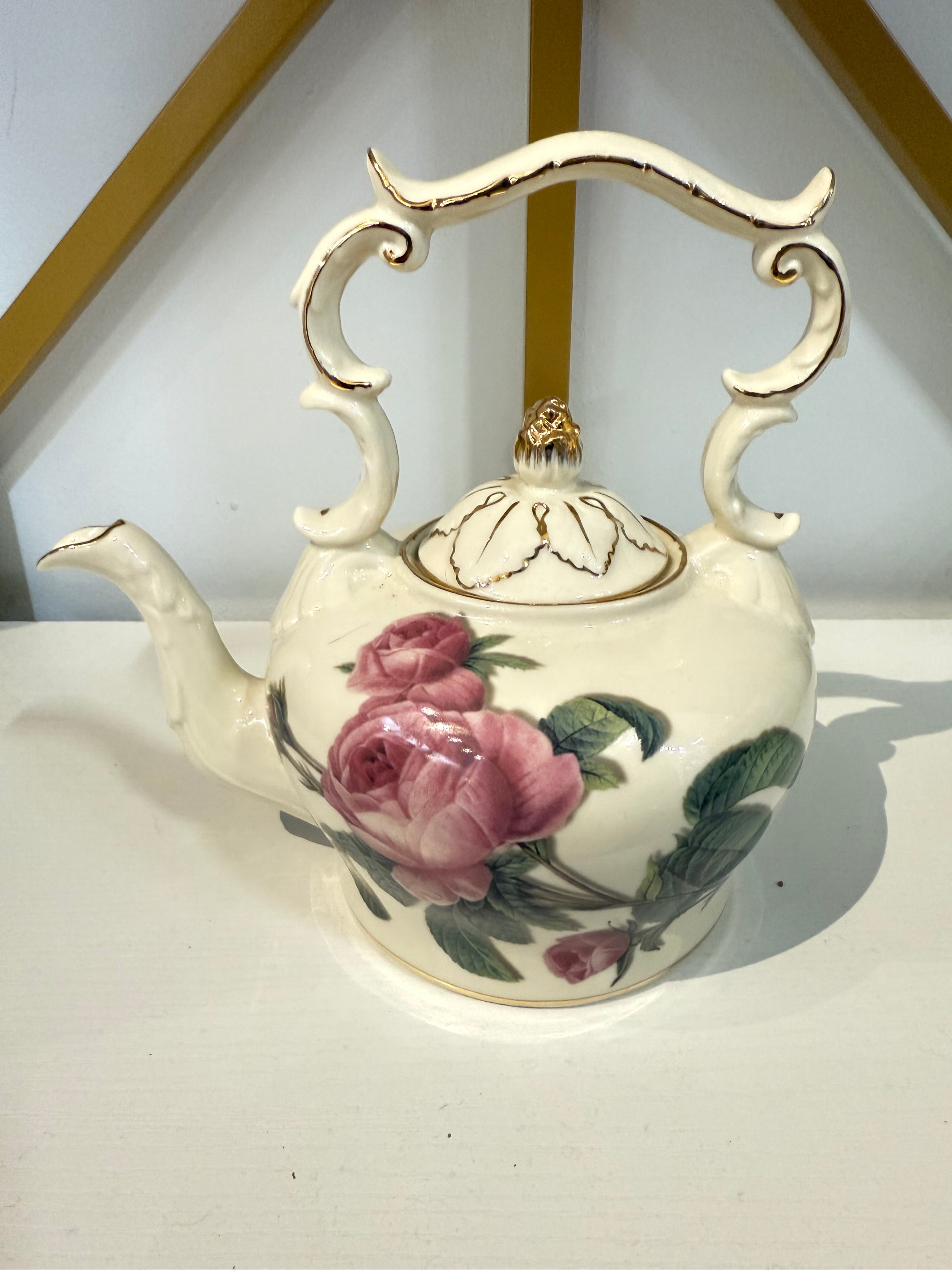 Blush Rose Heirloom Teapot