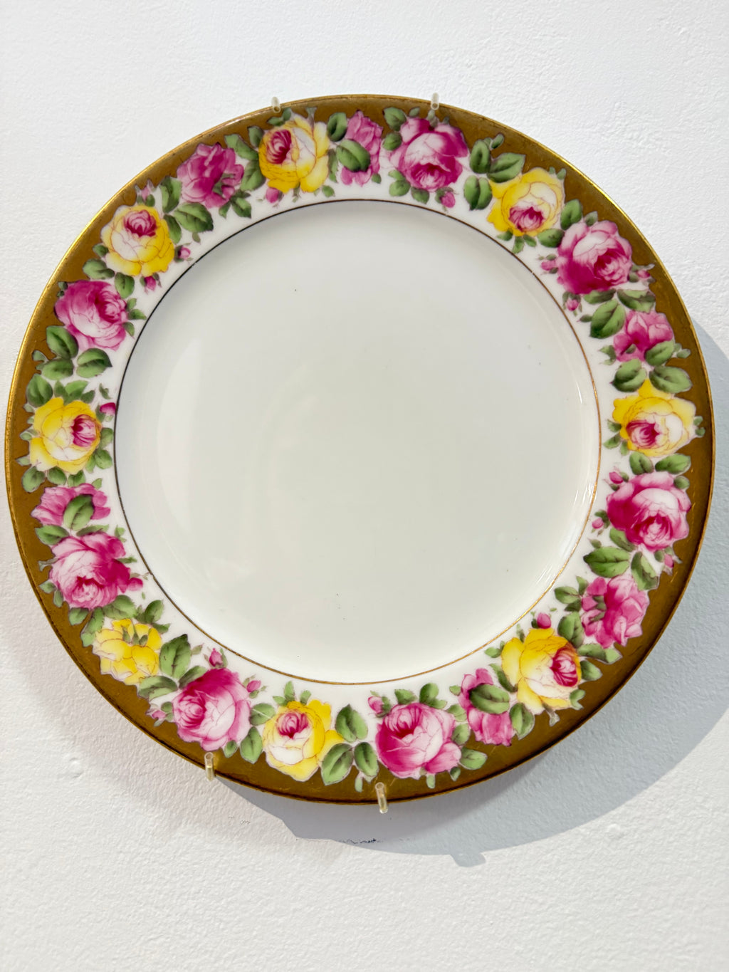 The Gilded Rose Garland Salad Plate