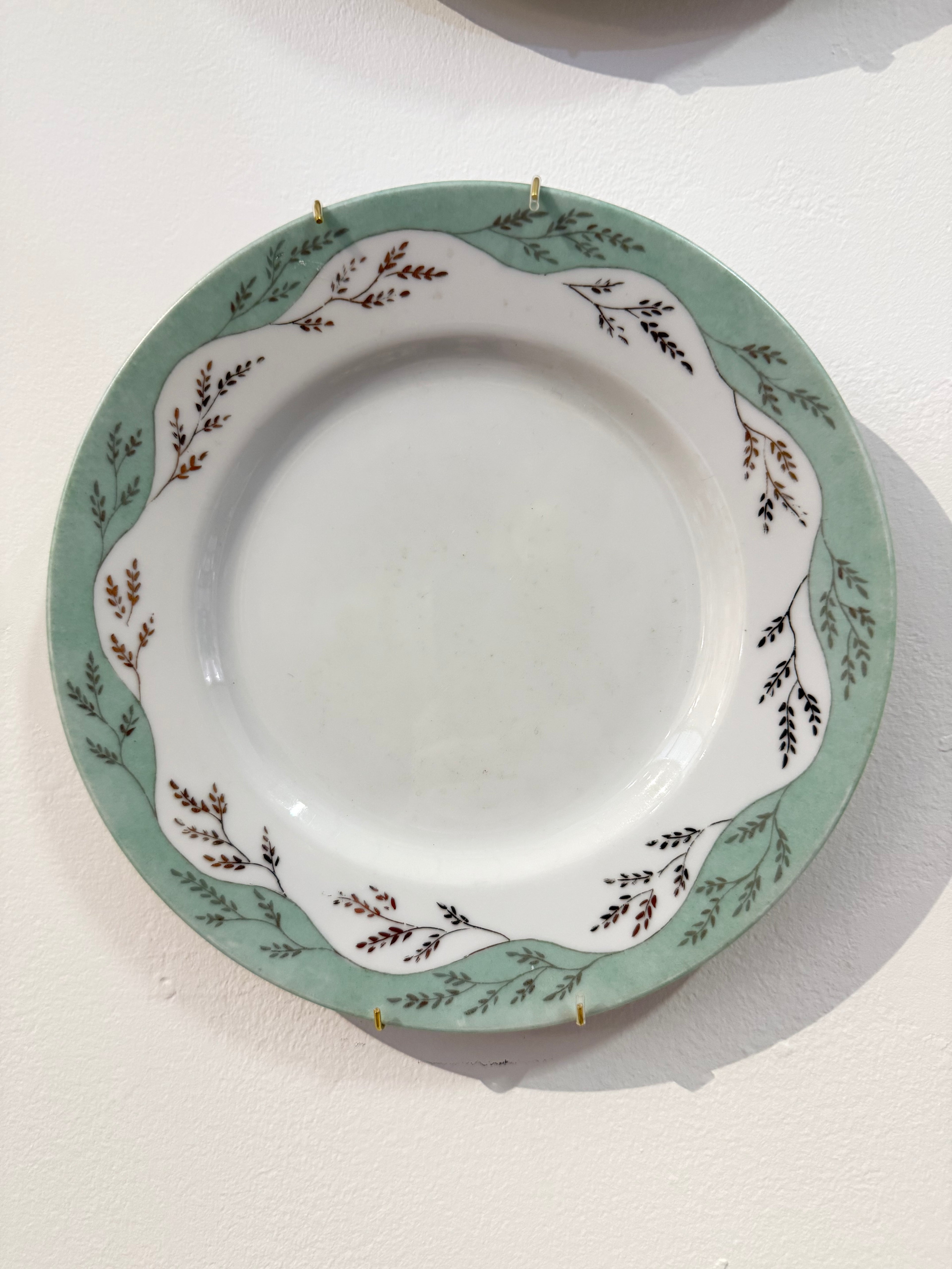 The Heirloom Wheat Green Briar Salad Plate