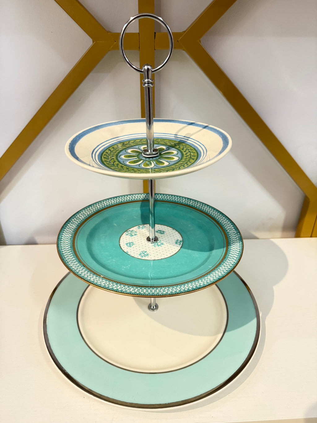 The Retro Riviera Three-Tier Stand