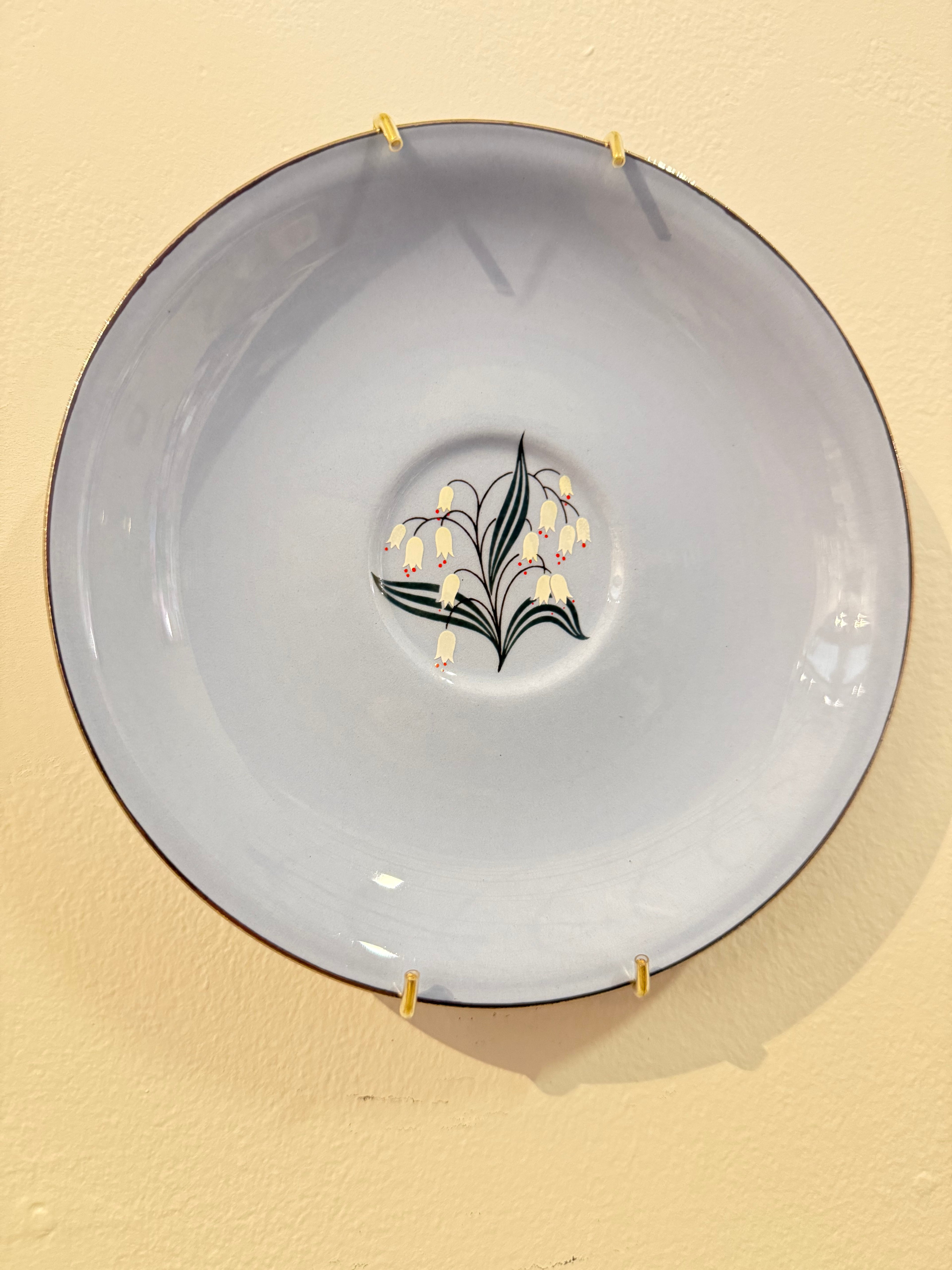 The Lily of the Valley Saucer