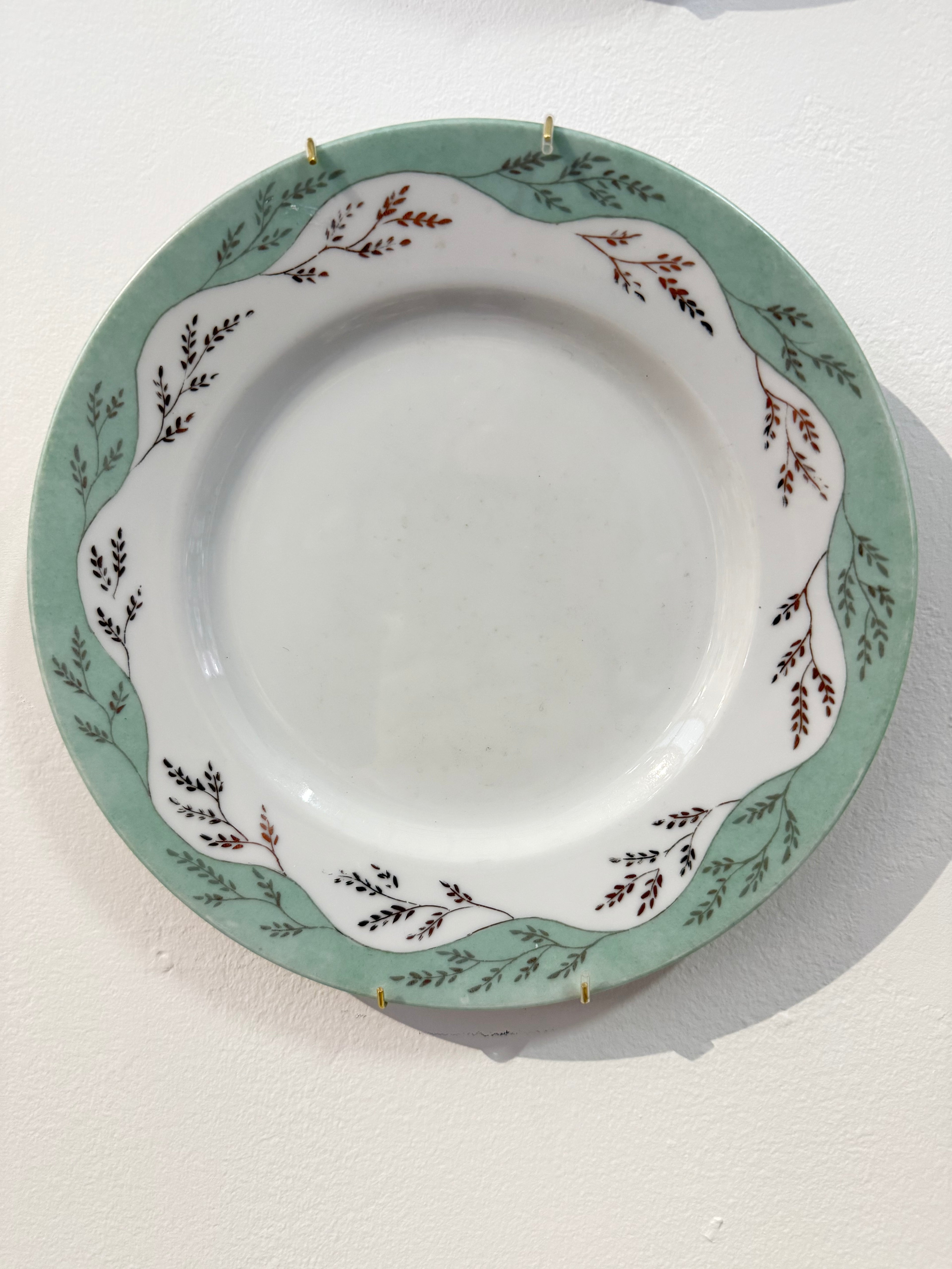 The Heirloom Wheat Green Briar Salad Plate