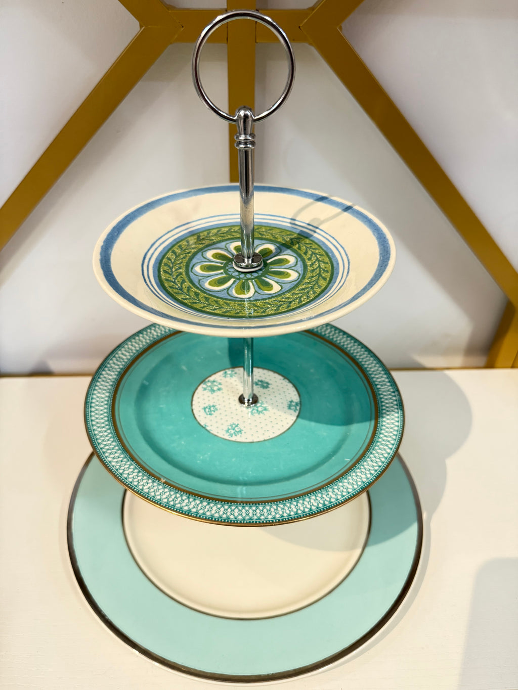 The Retro Riviera Three-Tier Stand