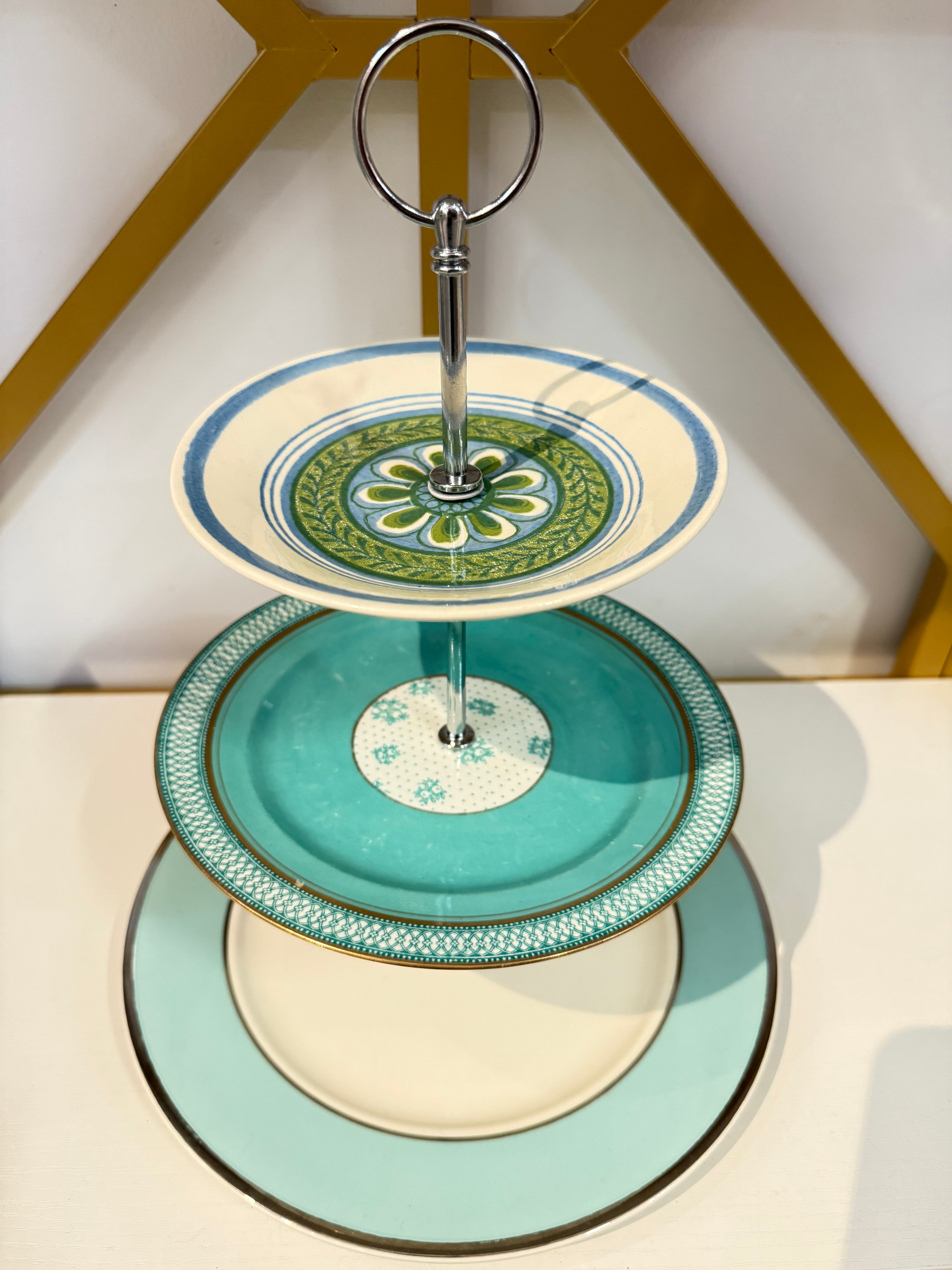 The Retro Riviera Three-Tier Stand