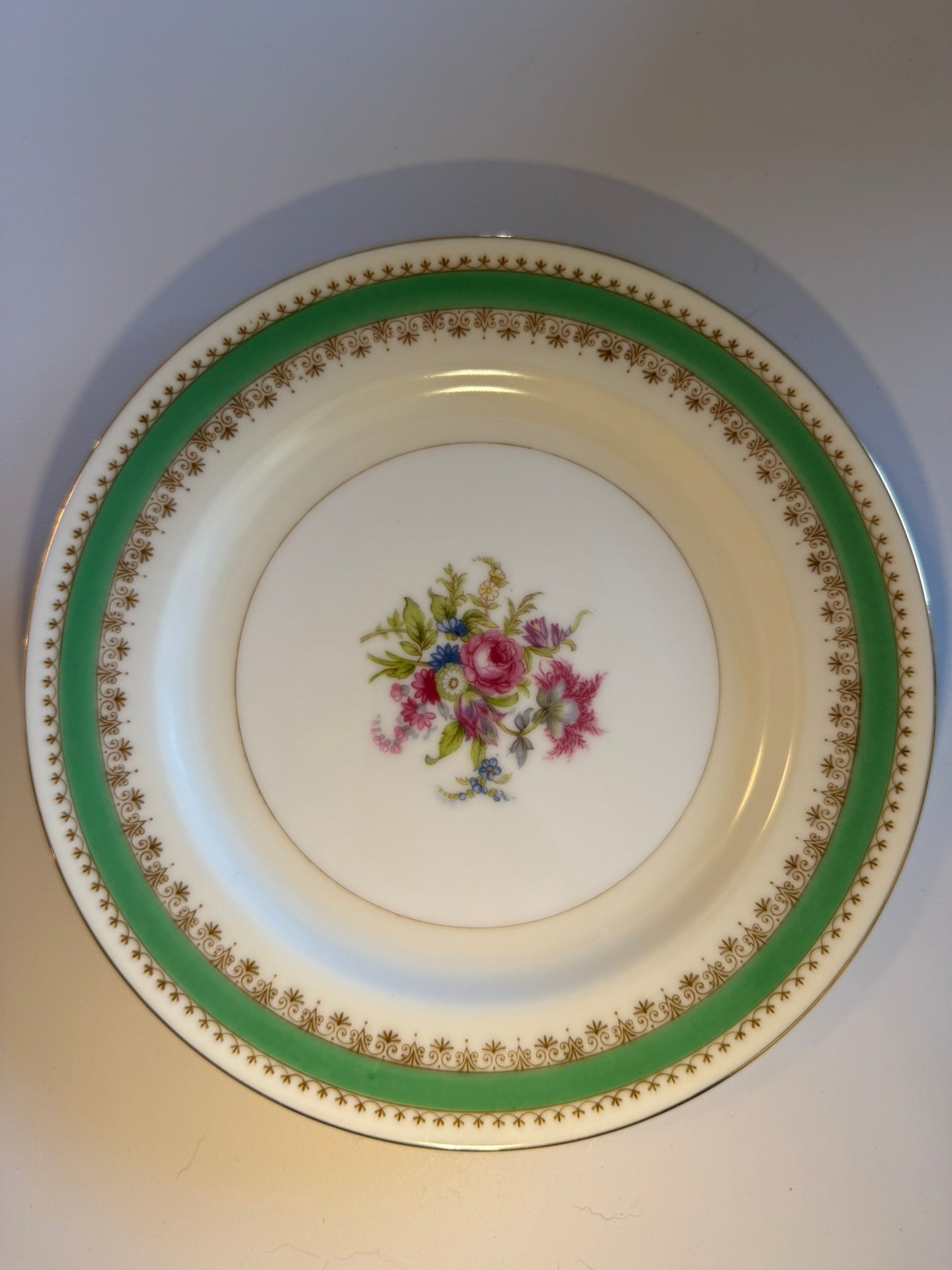 The Garden Ribbon Bread Plate
